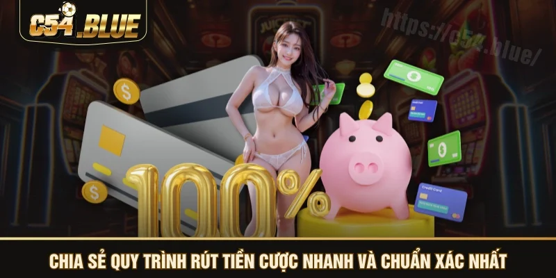 Chia sẻ quy trình rút tiền cược nhanh và chuẩn xác nhất
